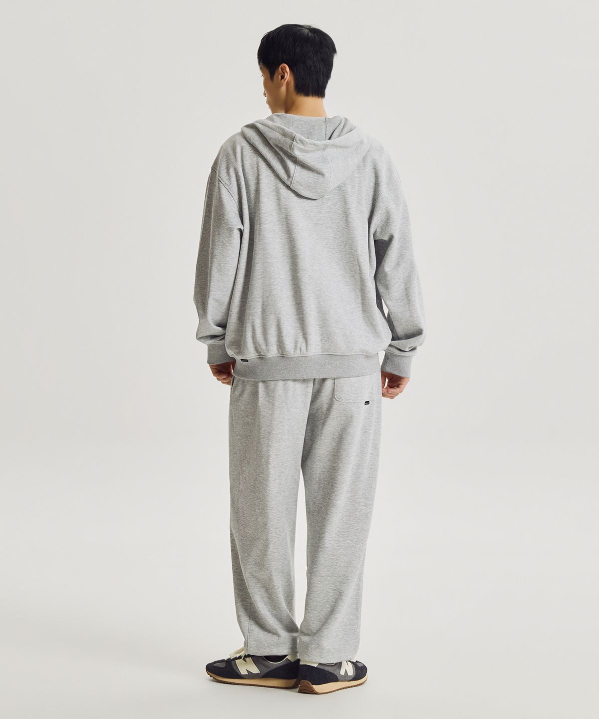 뉴발란스(NEW BALANCE) NBMDG41803 / UNI 에센셜 클래식 후드집업 (M/GRAY)