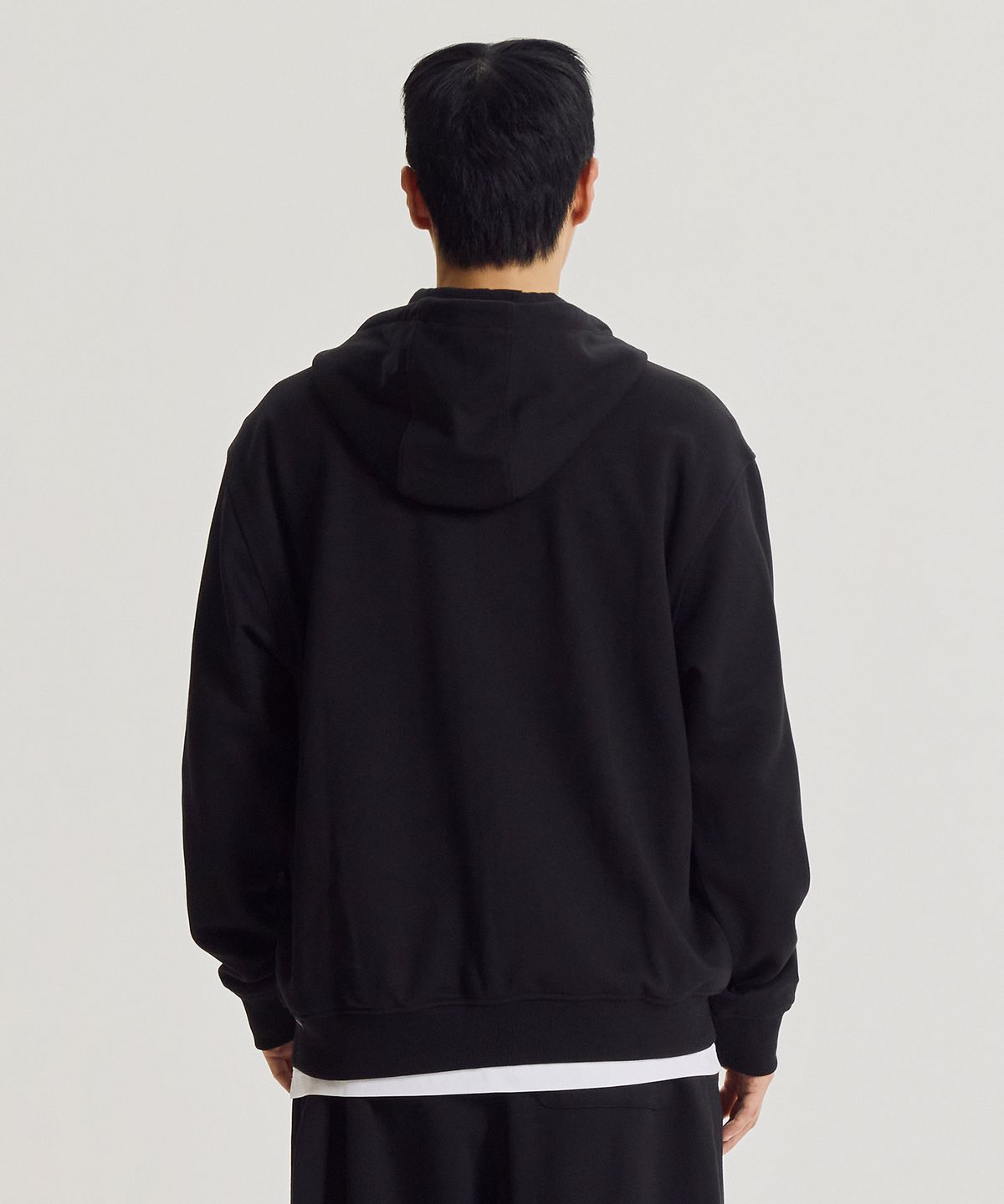 뉴발란스(NEW BALANCE) NBMDG41803 / UNI 에센셜 클래식 후드집업 (BLACK)
