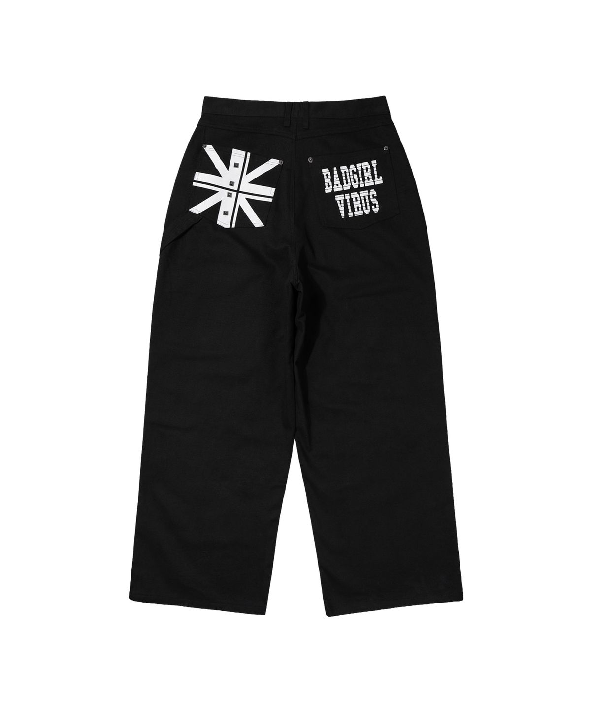 팬시클럽(FANCY CLUB) 배드걸 카고 팬츠 (BLACK) F26ZD474