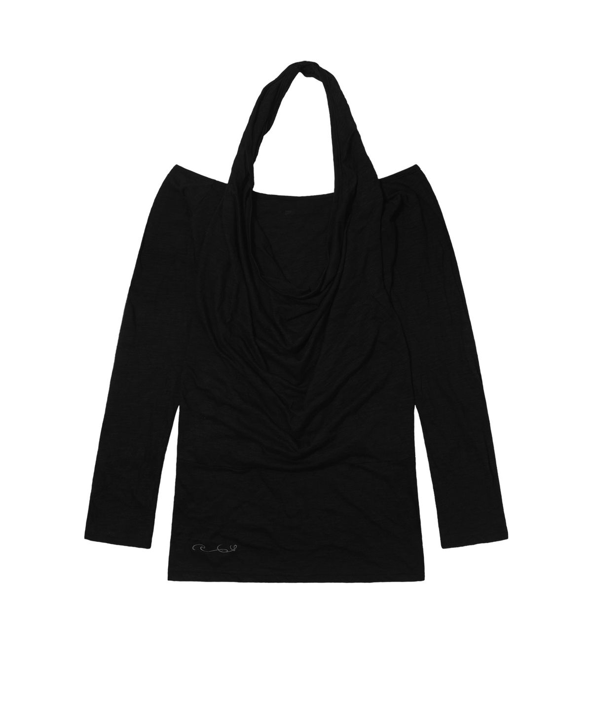 팬시클럽(FANCY CLUB) 3-WAY 오프숄더 카울 탑 (BLACK) F26ZB519