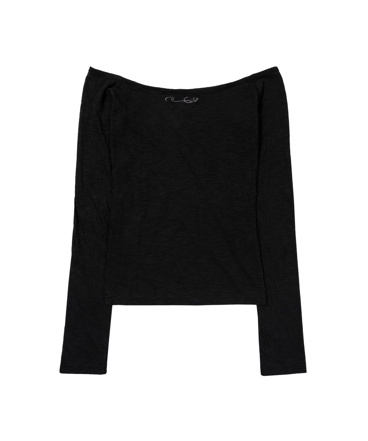 팬시클럽(FANCY CLUB) 3-WAY 오프숄더 카울 탑 (BLACK) F26ZB519