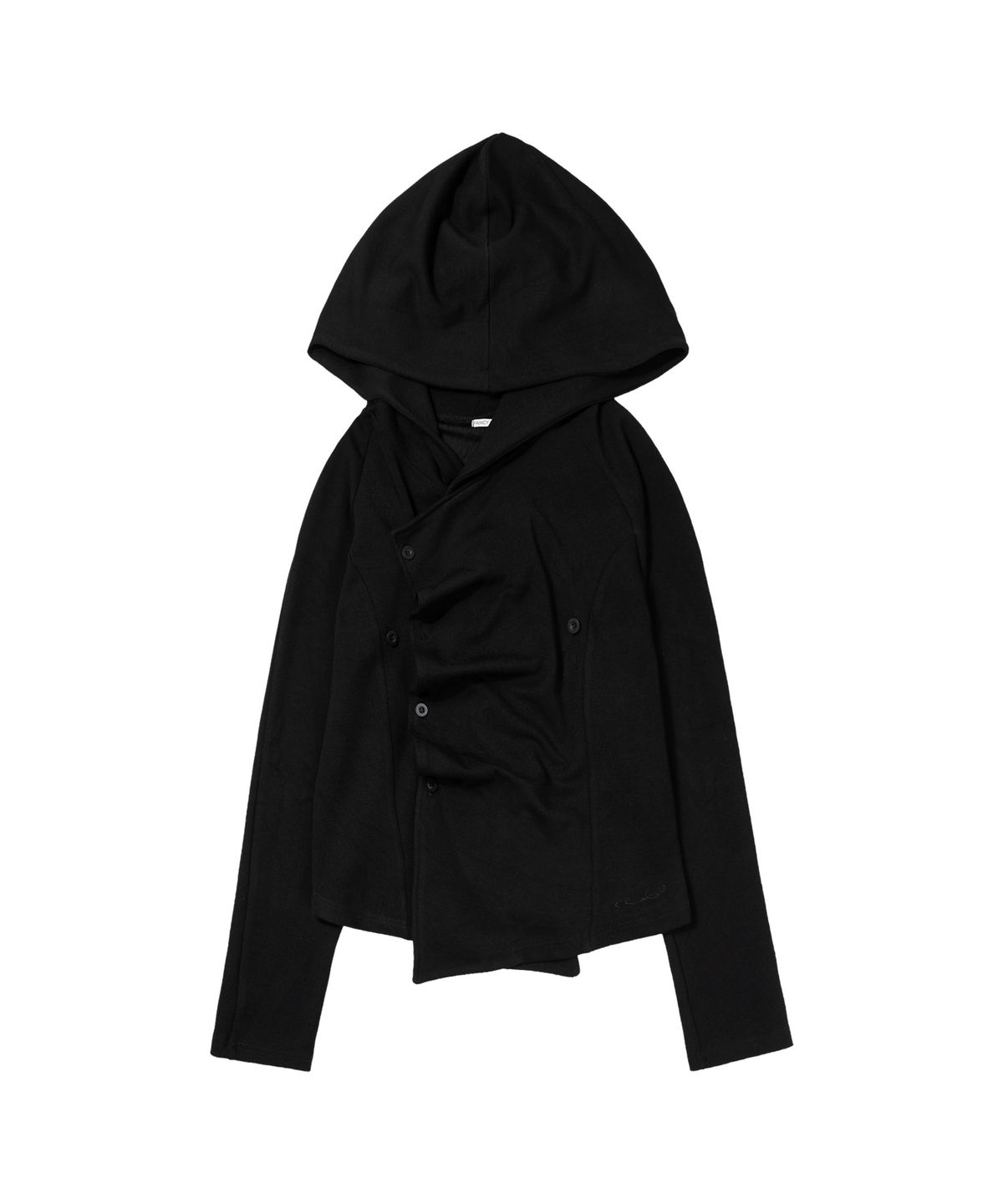 팬시클럽(FANCY CLUB) 어블릭 후드 가디건 (BLACK) F26ZA514