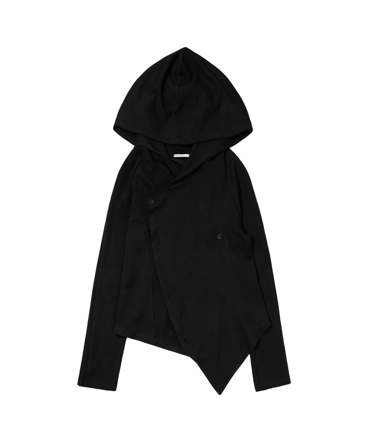 팬시클럽(FANCY CLUB) 어블릭 후드 가디건 (BLACK) F26ZA514