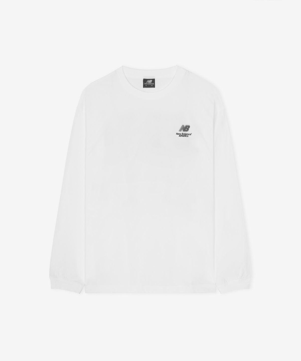뉴발란스(NEW BALANCE) NBNDG31733 / UNI FROZEN BOSTON 긴팔티 (WHITE)