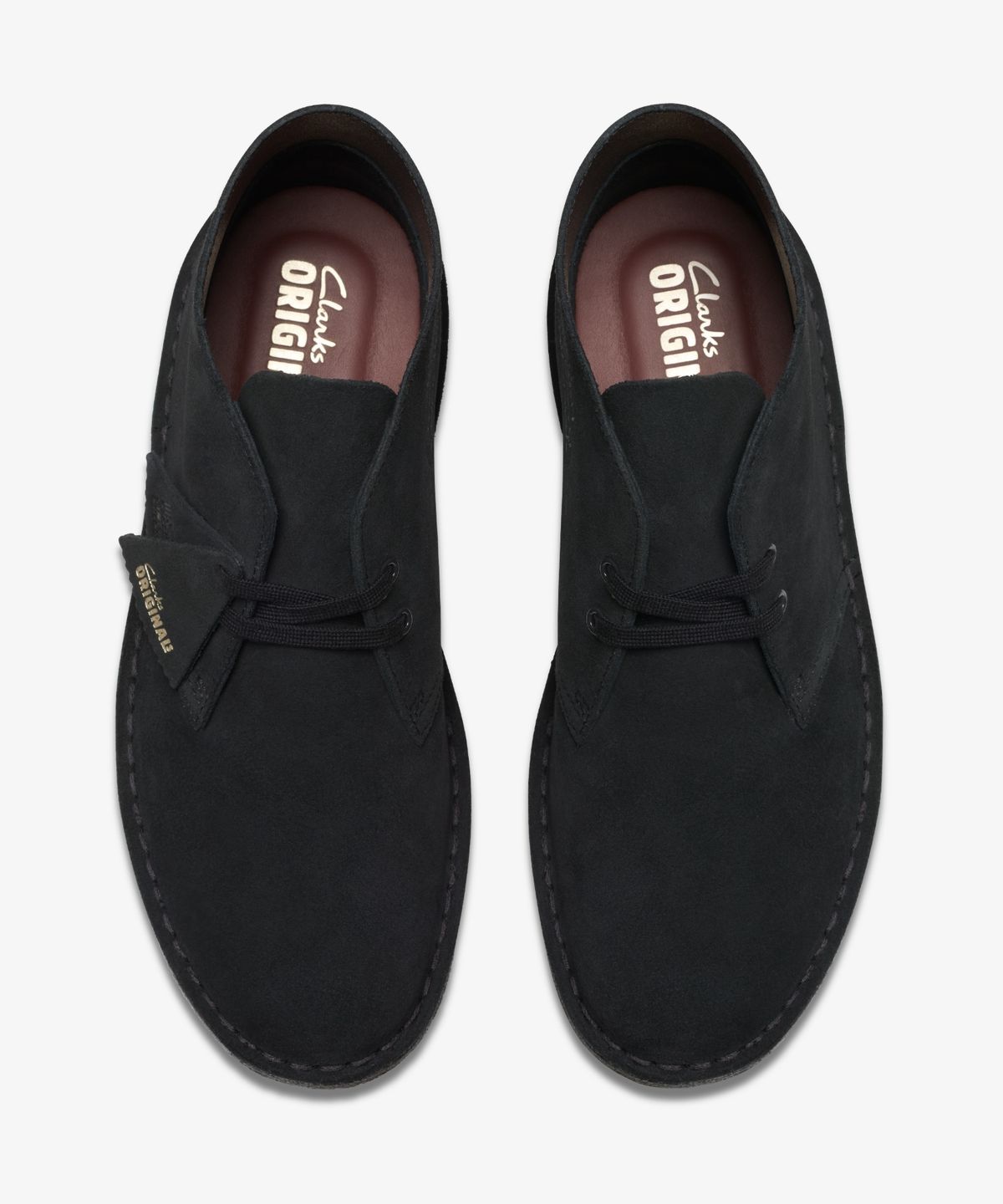클락스 오리지널스(CLARKS ORIGINALS) (남성) 데저트 부츠 - 블랙 스웨이드 / 26155480