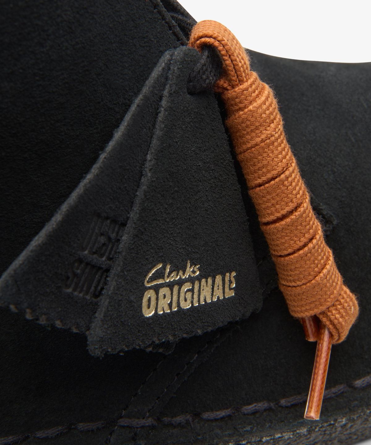 클락스 오리지널스(CLARKS ORIGINALS) (남성) 데저트 부츠 - 블랙 스웨이드 / 26155480