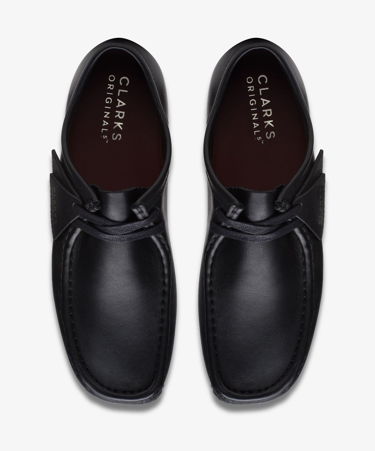클락스 오리지널스(CLARKS ORIGINALS) (남성) 왈라비 - 블랙 레더 / 26155514