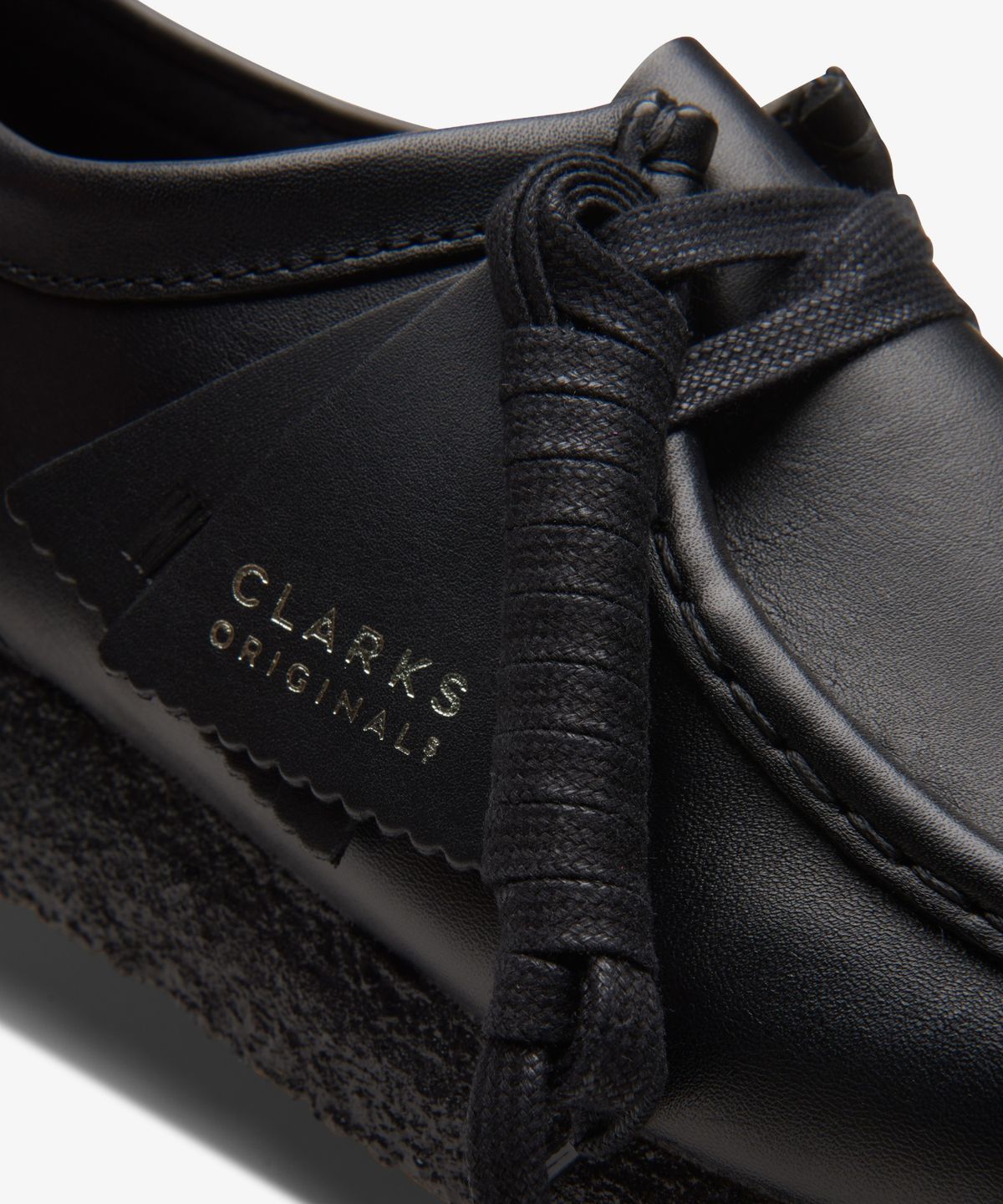 클락스 오리지널스(CLARKS ORIGINALS) (남성) 왈라비 - 블랙 레더 / 26155514