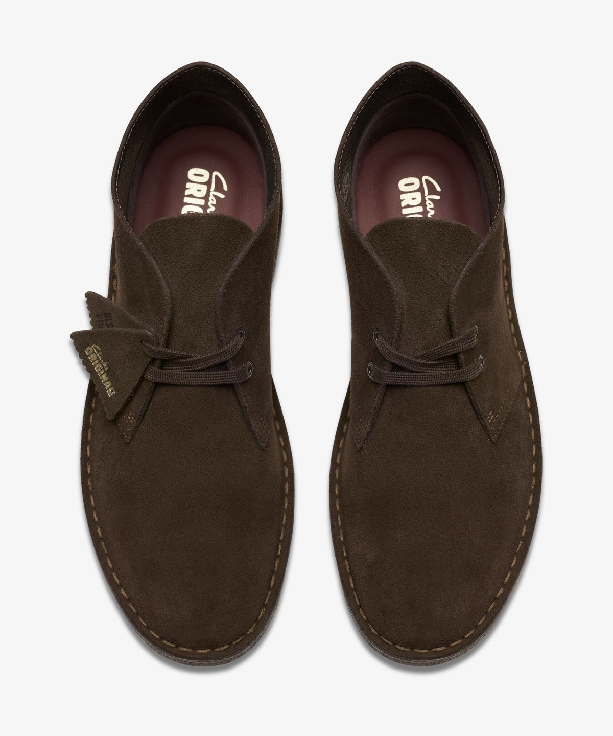 클락스 오리지널스(CLARKS ORIGINALS) (남성) 데저트 부츠 - 브라운 스웨이드 / 26179170