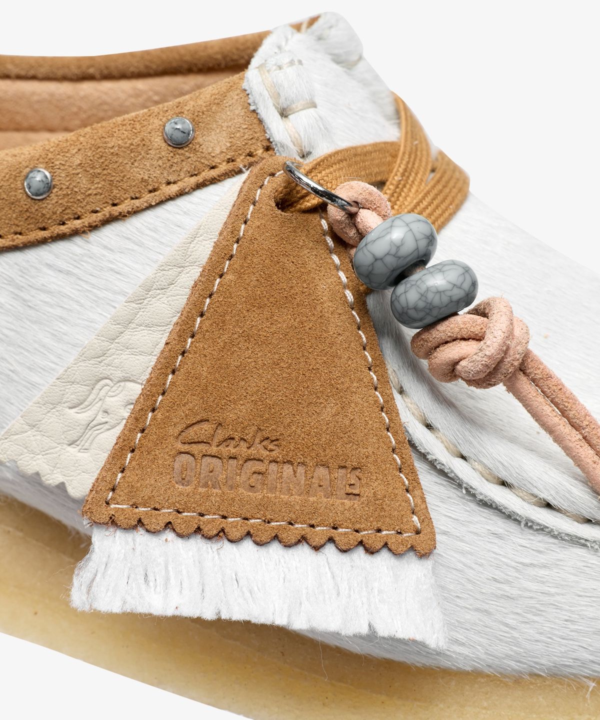 클락스 오리지널스(CLARKS ORIGINALS) (여성) 왈라비 - 오프 화이트 인터레스트 / 26328055