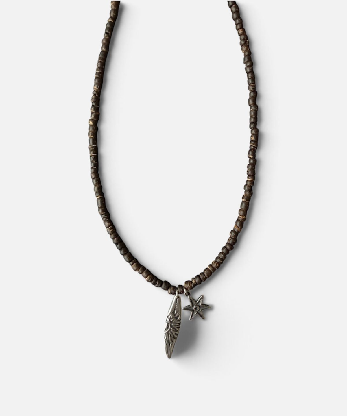 셉텐벌5(SEPTEMBER5) WOOD SUMMER NECKLACE
