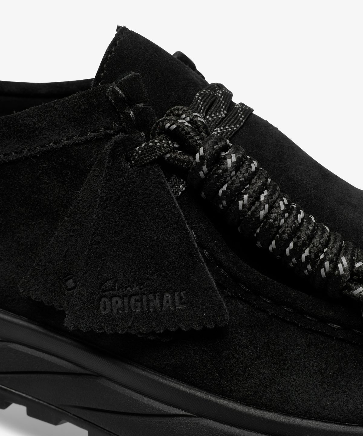 클락스 오리지널스(CLARKS ORIGINALS) (남성) 왈라 에덴 GTX - 블랙 스웨이드 / 26327893