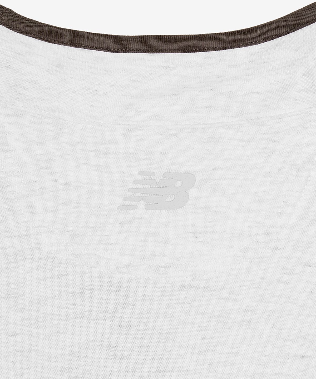 뉴발란스(NEW BALANCE) NBNCG41823 / UNI 에센셜 클래식 반집업 배색 맨투맨 (A/GRAY)