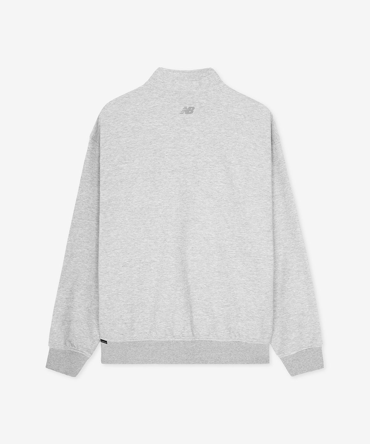뉴발란스(NEW BALANCE) NBNCG41813 / UNI 에센셜 클래식 반집업 맨투맨 (M/GRAY)