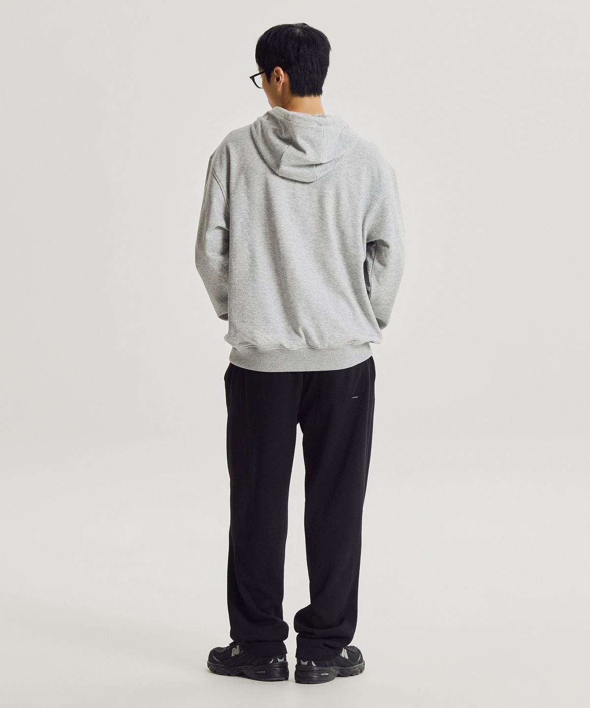 뉴발란스(NEW BALANCE) NBN0G41803 / UNI 에센셜 클래식 후드티 (M/GRAY)