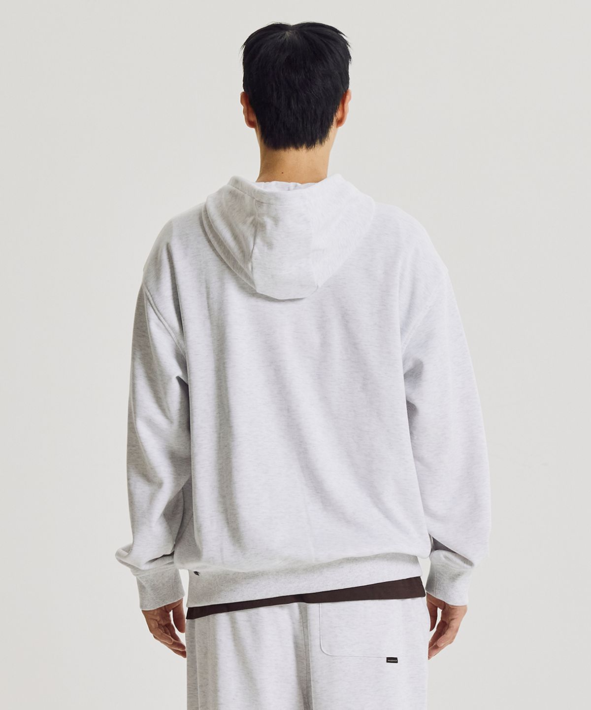 뉴발란스(NEW BALANCE) NBN0G41803 / UNI 에센셜 클래식 후드티 (A/GRAY)