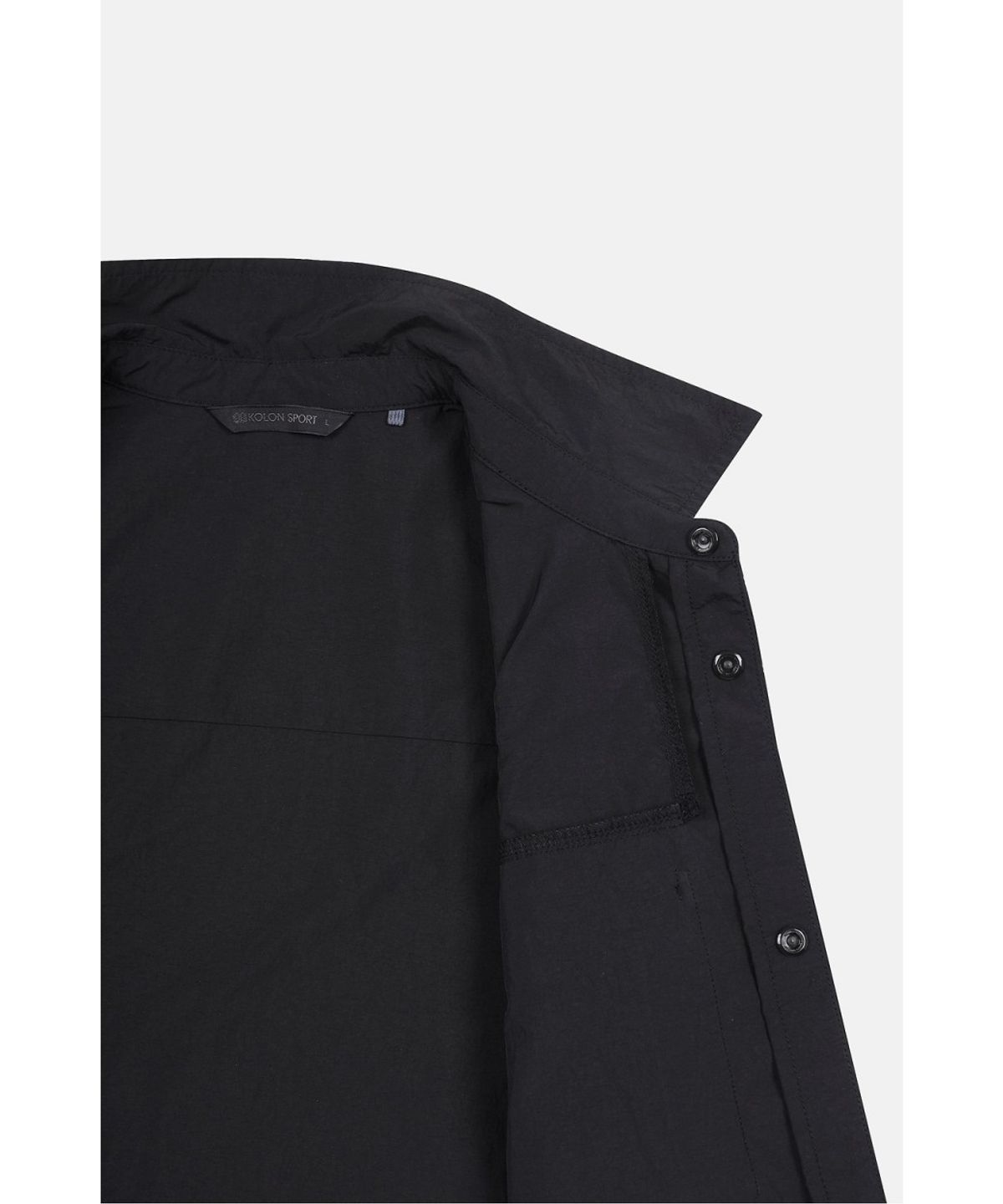 코오롱스포츠(KOLON SPORT) 하이킹 셔츠 재킷 JWSXA26301BLK