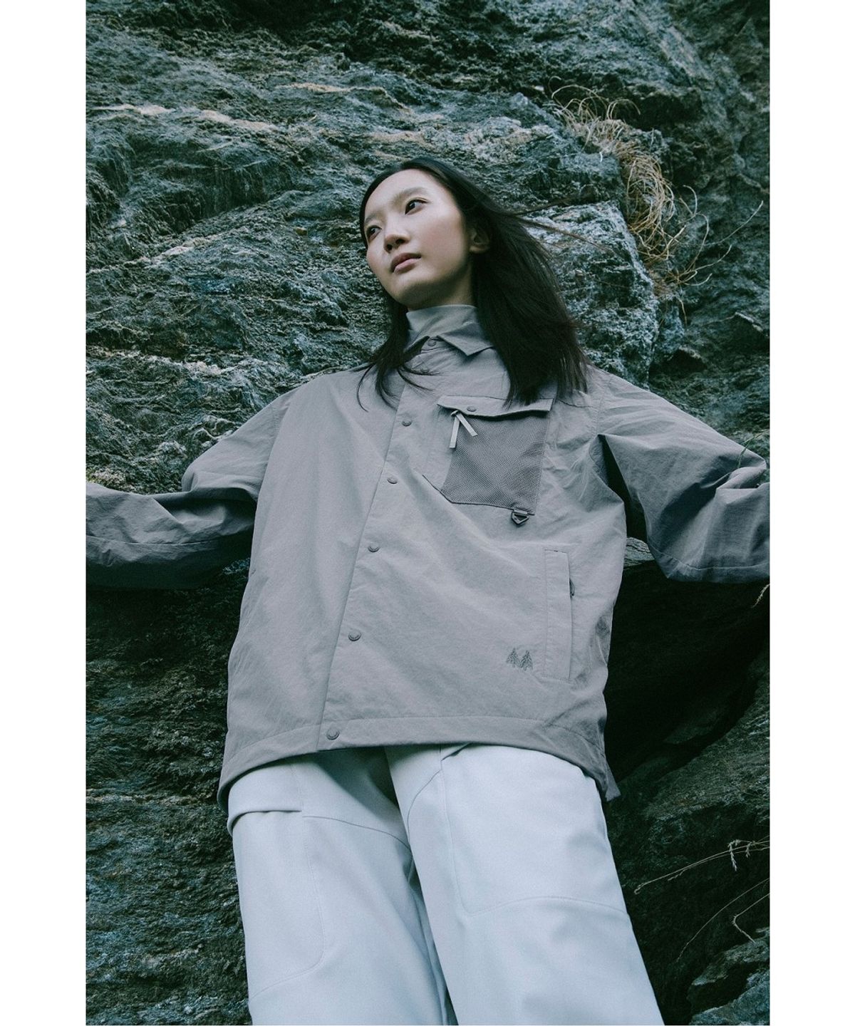 코오롱스포츠(KOLON SPORT) 하이킹 셔츠 재킷 JWSXA26301GRY