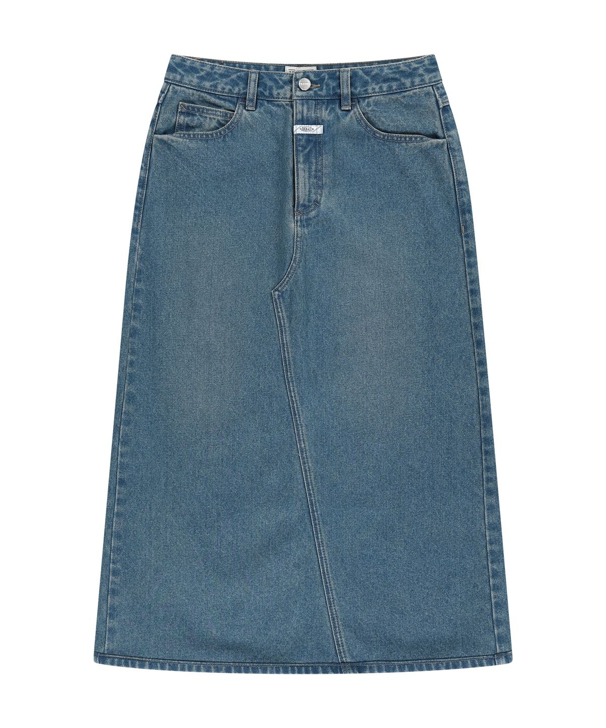 마리떼 프랑소와 저버(MARITHÉ + FRANҪOIS GIRBAUD) W MAXI DENIM SKIRT blue
