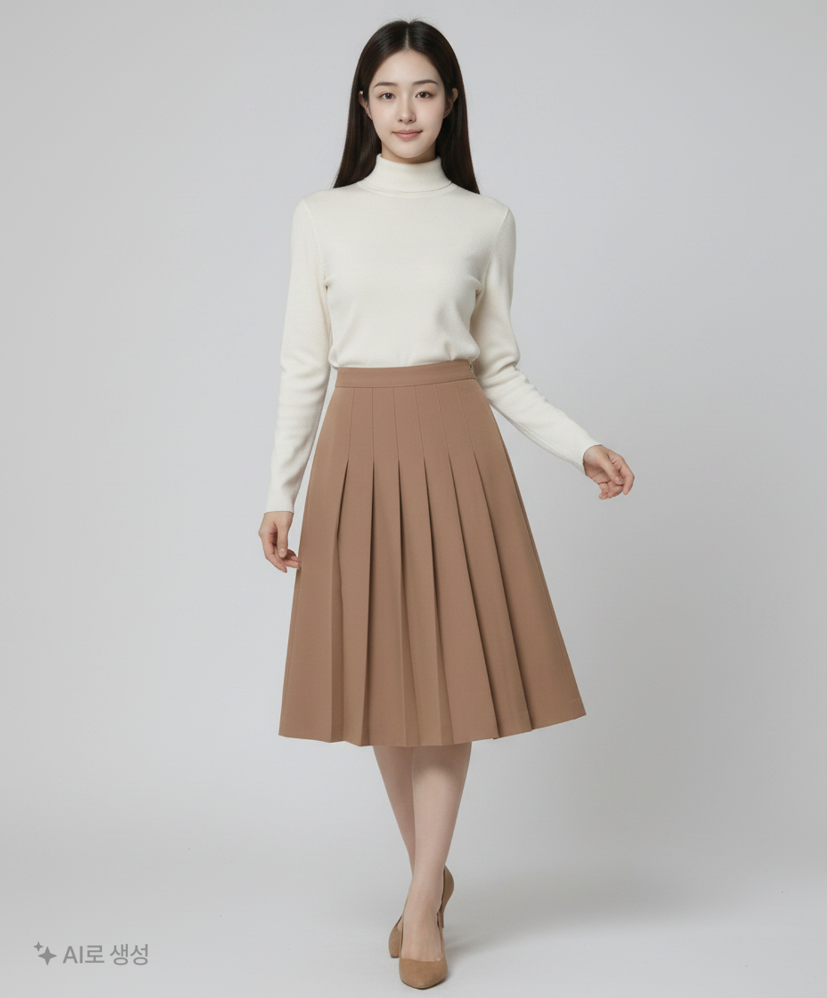 무신사 스탠다드(MUSINSA STANDARD) 미디스커트 XS
