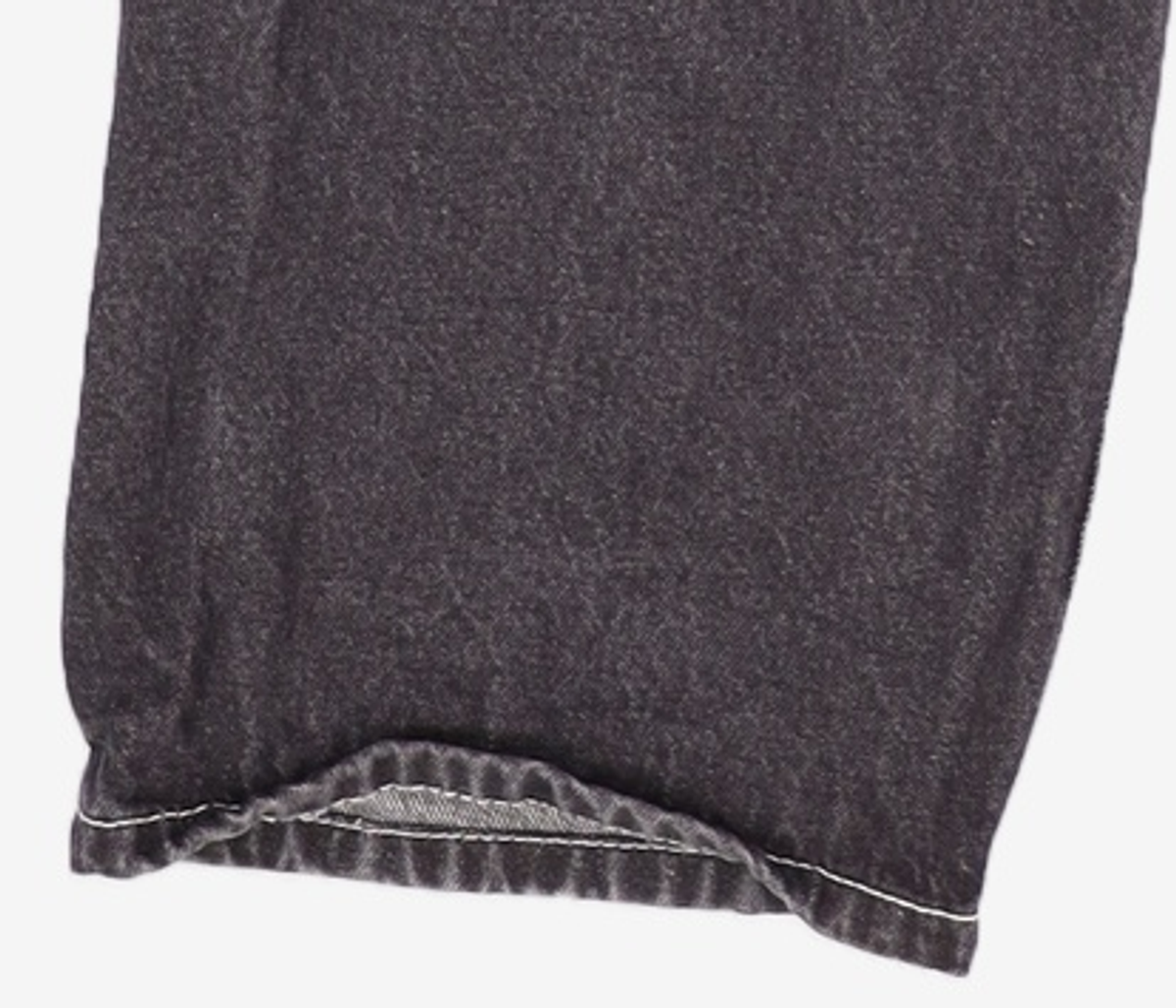 데케트(DECET) [AMC 데님]Dawn 2Pleats Wide Jeans DCPT007AshBlack 30