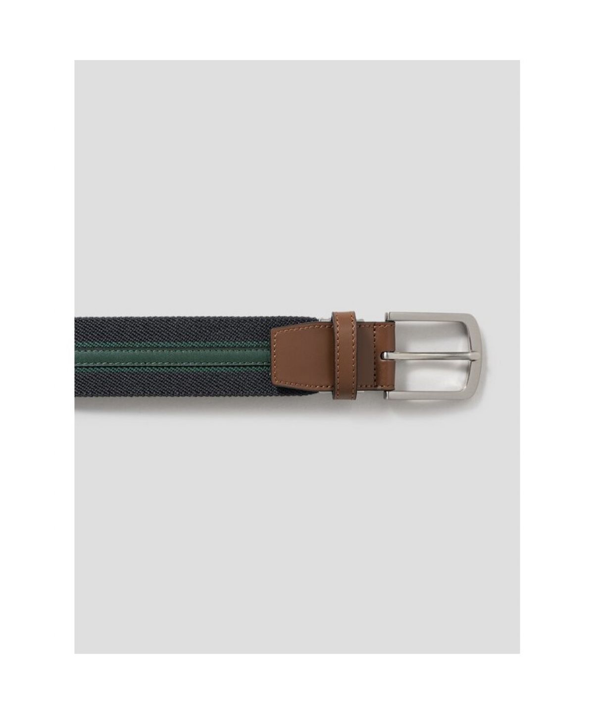 빈폴 액세서리(BEANPOLE ACCESSORY) 남성 벨트(캐주얼 버클) - 그린