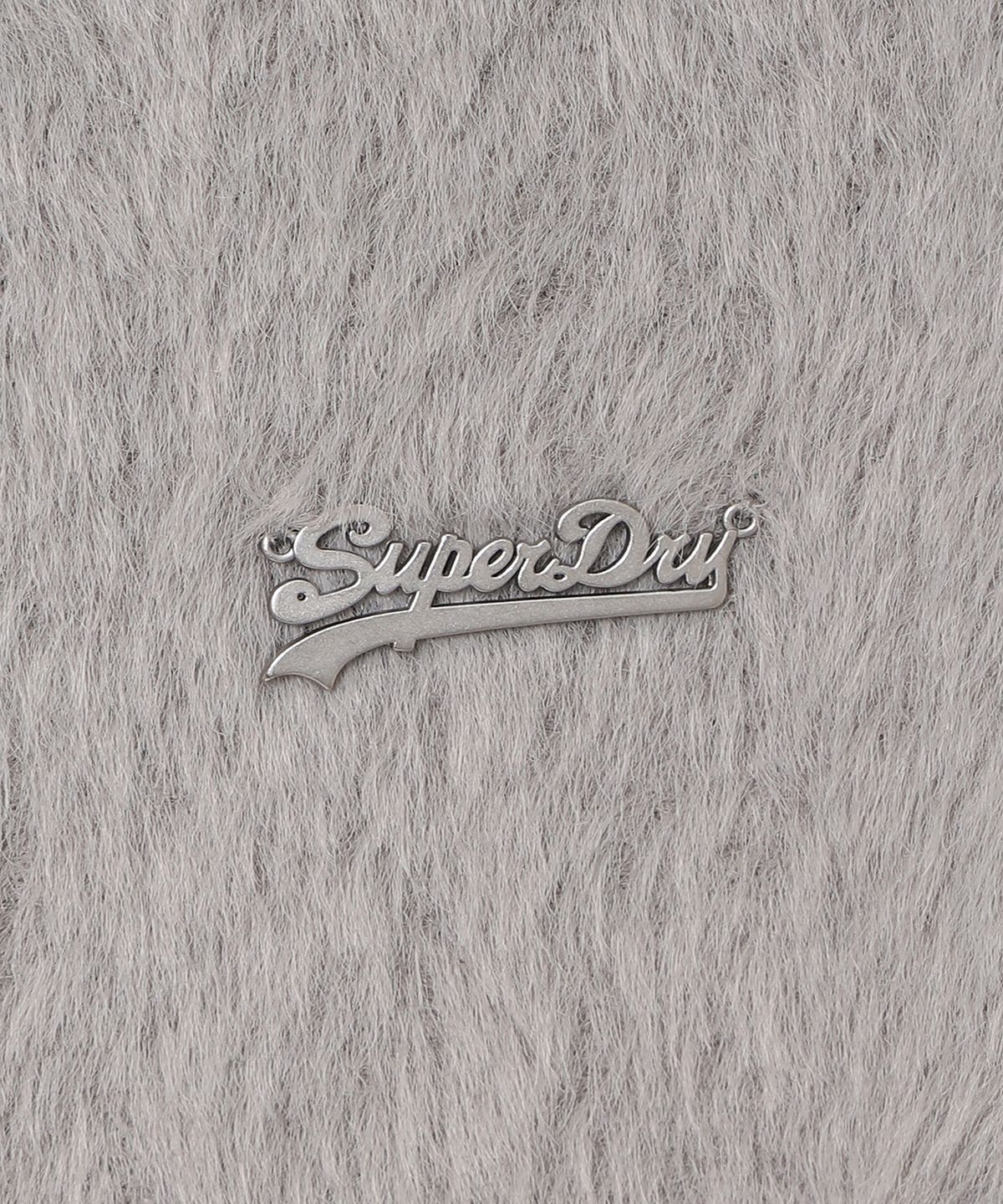 슈퍼드라이(SUPERDRY) 우먼스 퍼 텍스처드 집업 그레이 SDFJWFQ11GRY