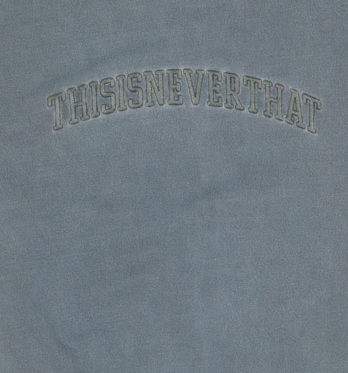 디스이즈네버댓(THISISNEVERTHAT) Arch-Logo Crewneck Deep Water XL