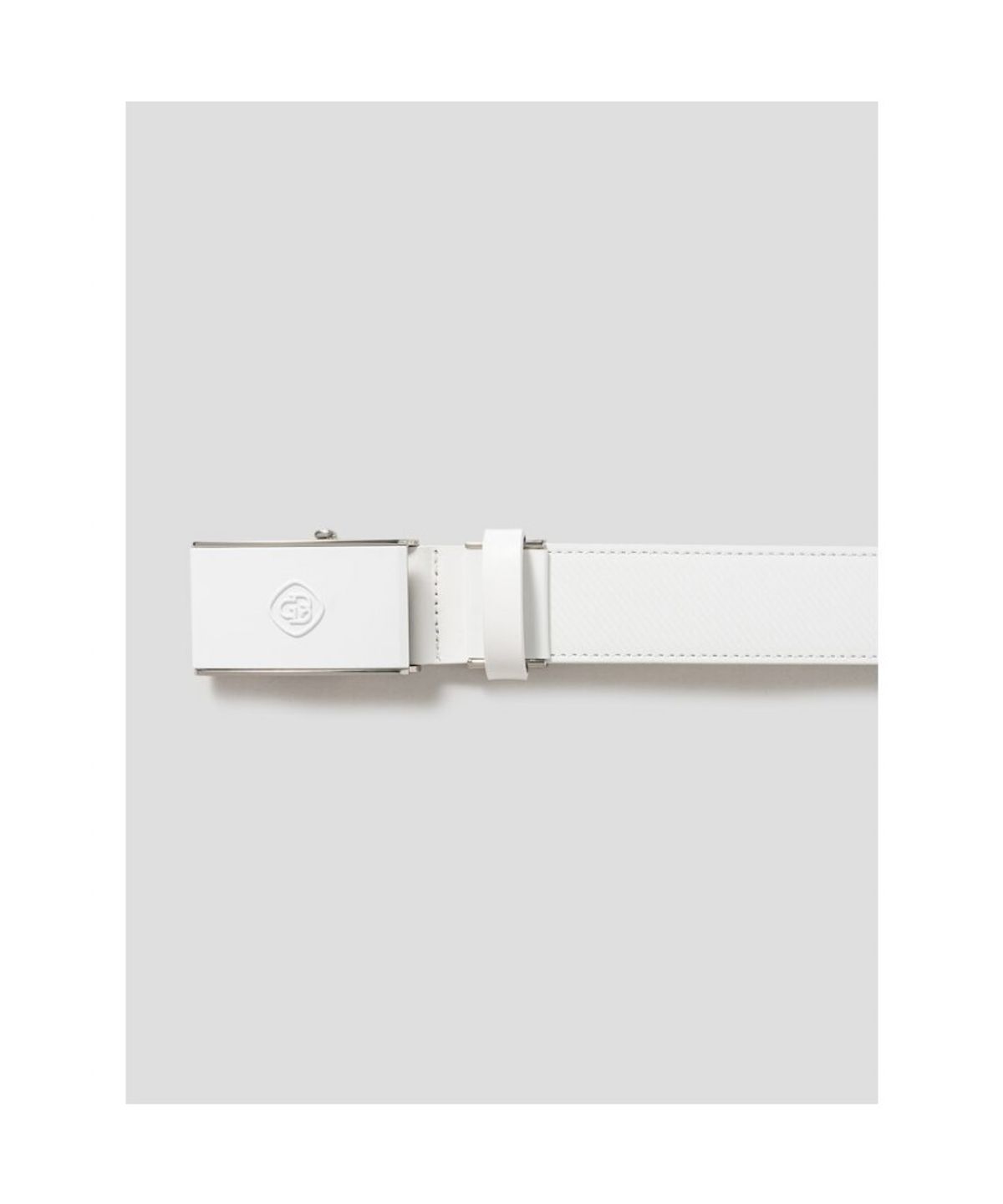 빈폴 액세서리(BEANPOLE ACCESSORY) 남성 벨트(자동 버클) - 화이트