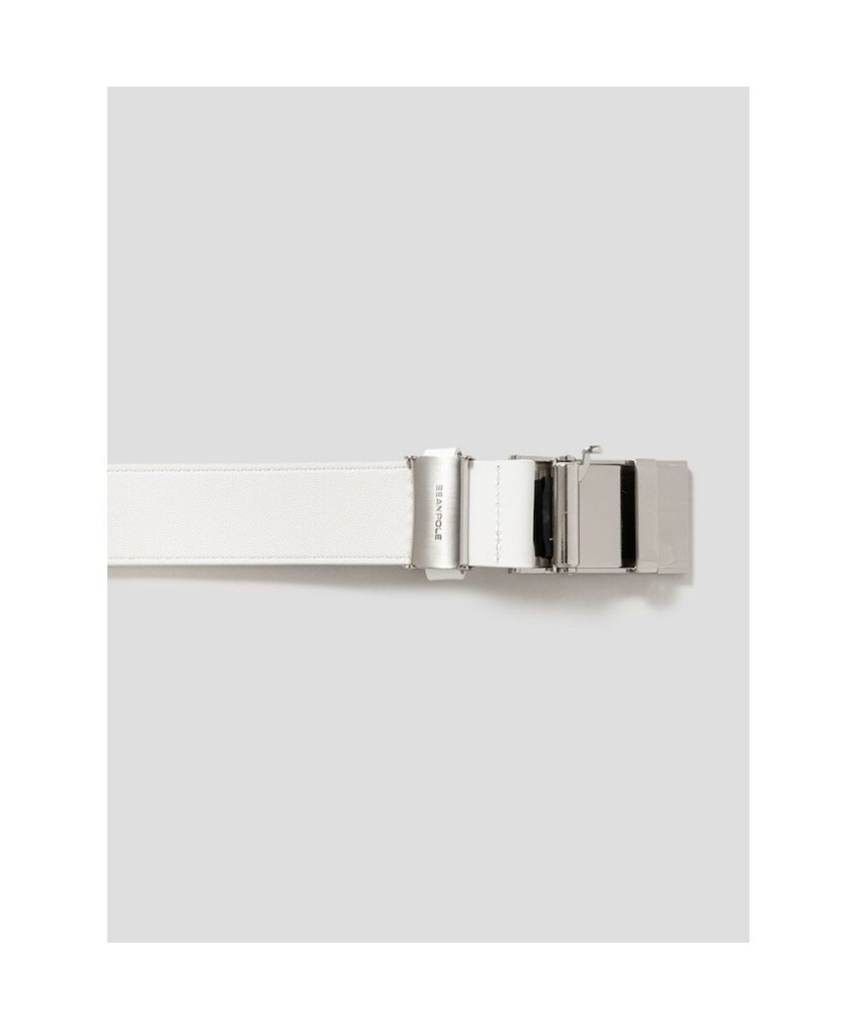 빈폴 액세서리(BEANPOLE ACCESSORY) 남성 벨트(자동 버클) - 화이트