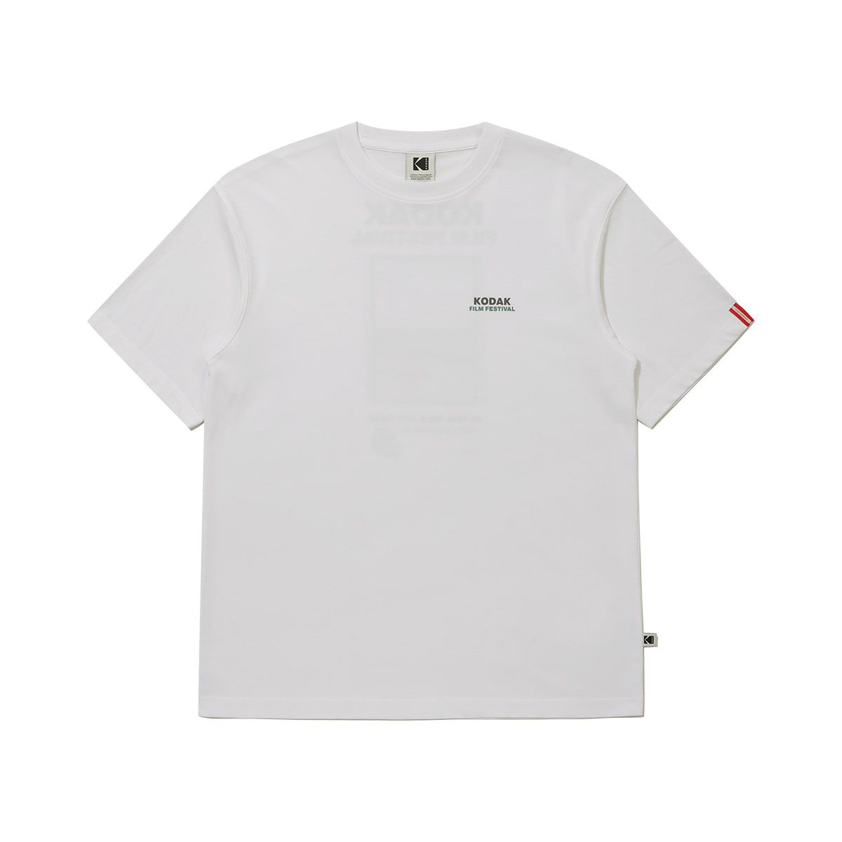 코닥(KODAK) 필름 페스티벌 파노라마 반팔 티셔츠 WHITE