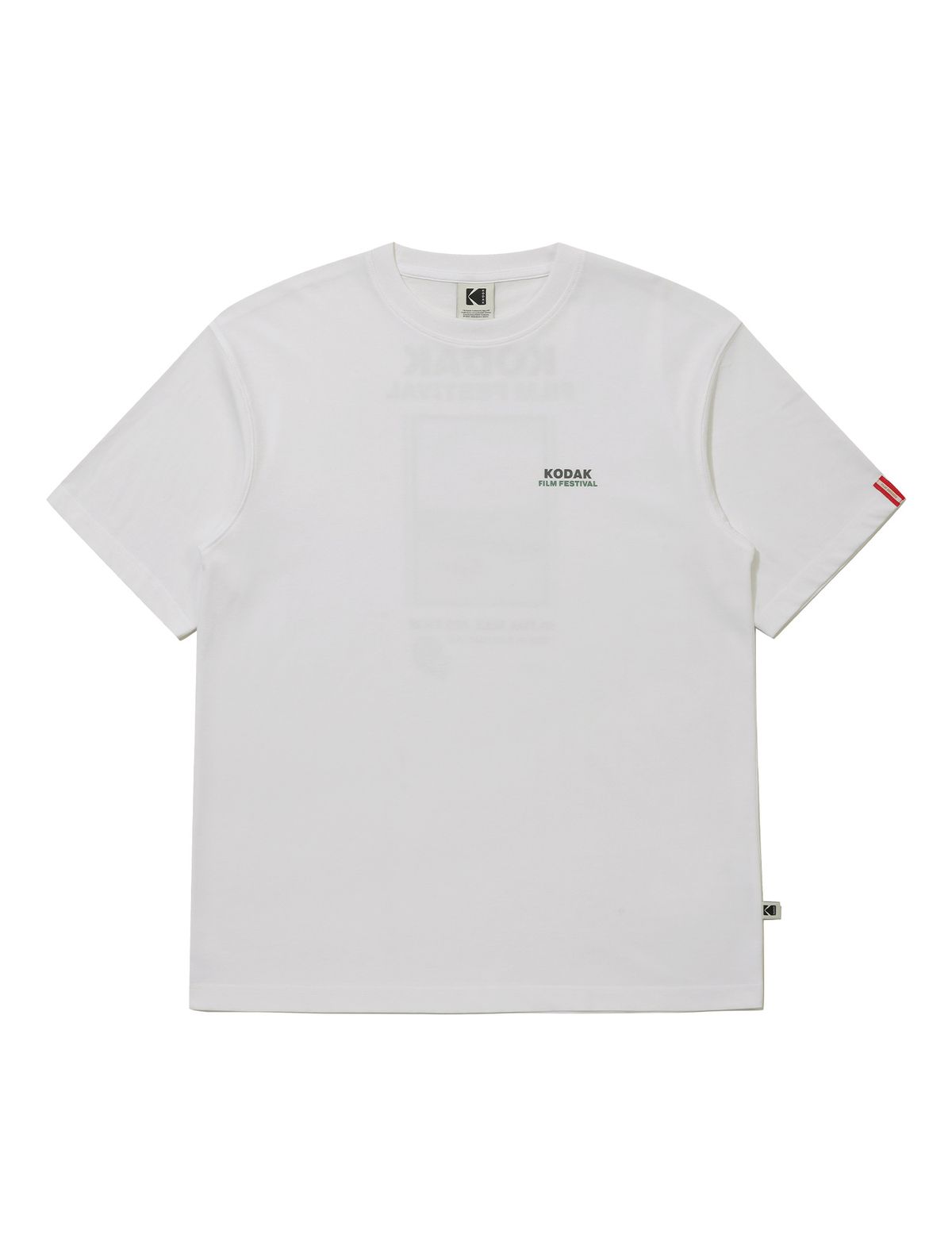 코닥(KODAK) 필름 페스티벌 파노라마 반팔 티셔츠 WHITE