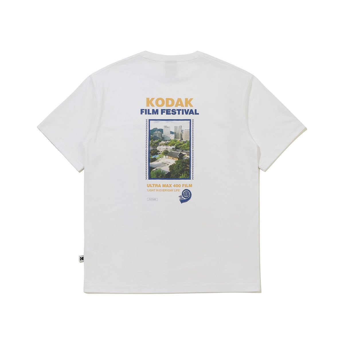 코닥(KODAK) 필름 페스티벌 모먼트 반팔 티셔츠 WHITE