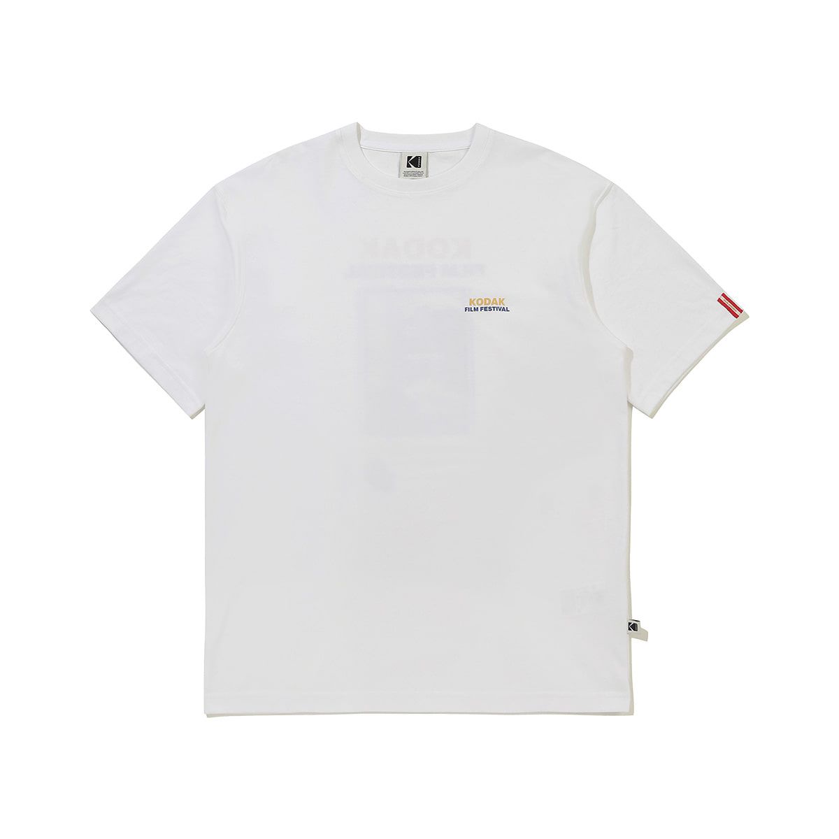 코닥(KODAK) 필름 페스티벌 모먼트 반팔 티셔츠 WHITE