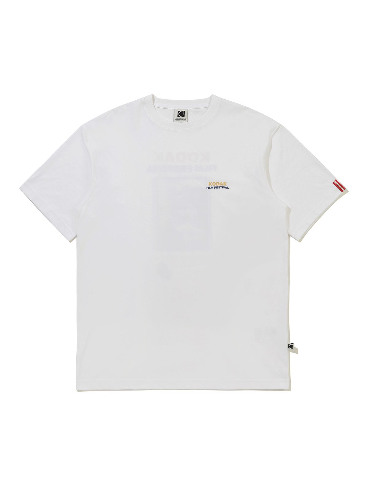 코닥(KODAK) 필름 페스티벌 모먼트 반팔 티셔츠 WHITE