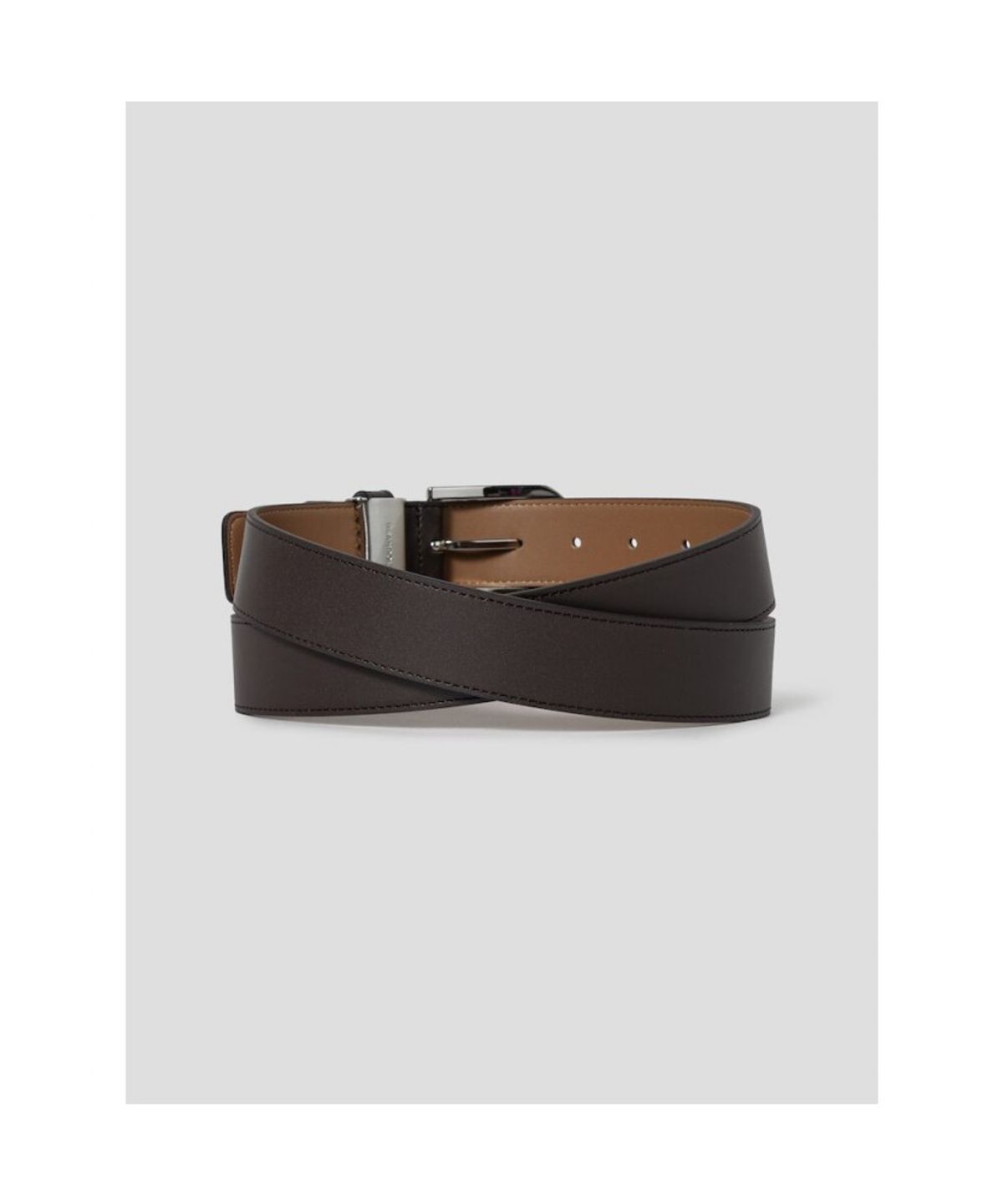 빈폴 액세서리(BEANPOLE ACCESSORY) 남성 벨트(캐주얼 버클) - 브라운