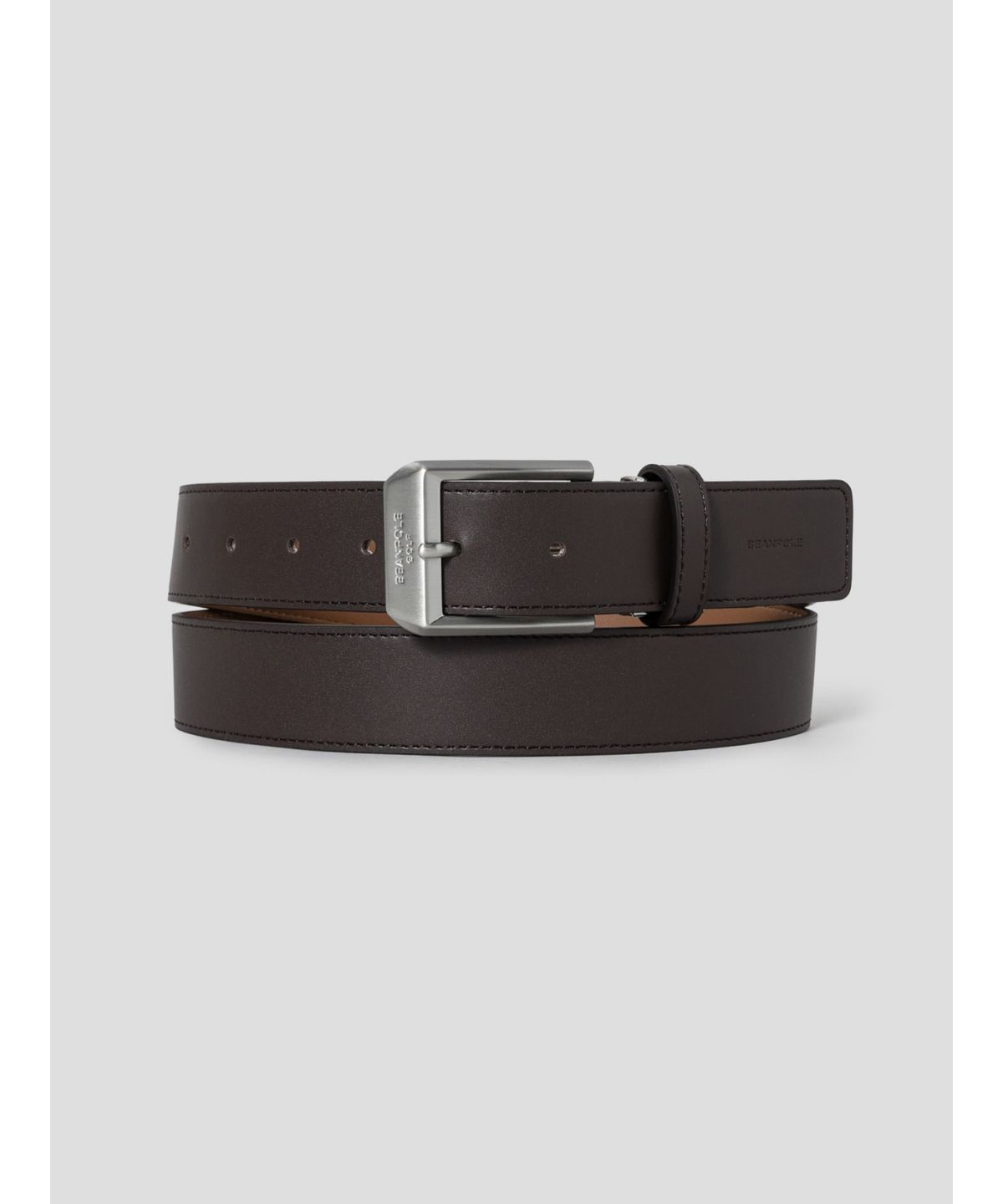 빈폴 액세서리(BEANPOLE ACCESSORY) 남성 벨트(캐주얼 버클) - 브라운