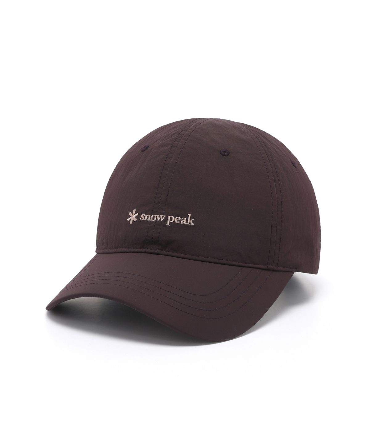 스노우피크 어패럴(SNOWPEAK APPAREL) 에코 타슬란 볼캡 (S26ZUFBC70) Wine
