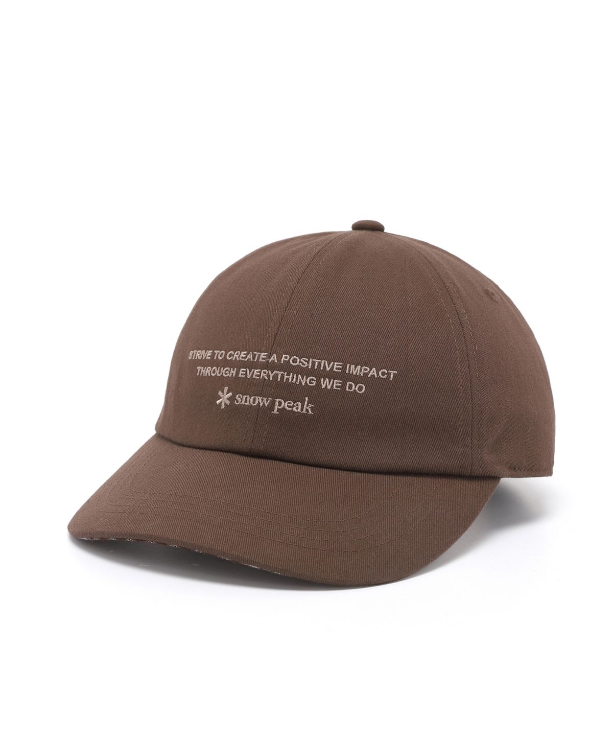 스노우피크 어패럴(SNOWPEAK APPAREL) 체크포인트 클랜드 볼캡 (S26FUFBC31) Brown