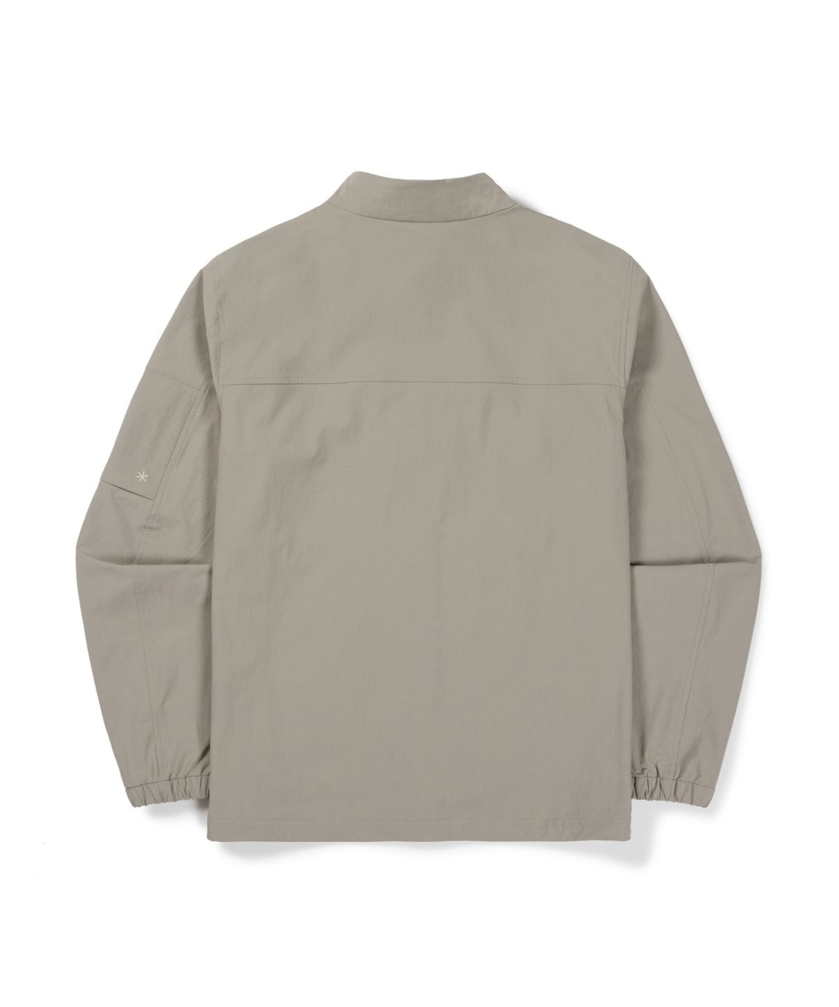스노우피크 어패럴(SNOWPEAK APPAREL) 루트 스탠드넥 바람막이 (S26FMRWB68) Khaki Gray