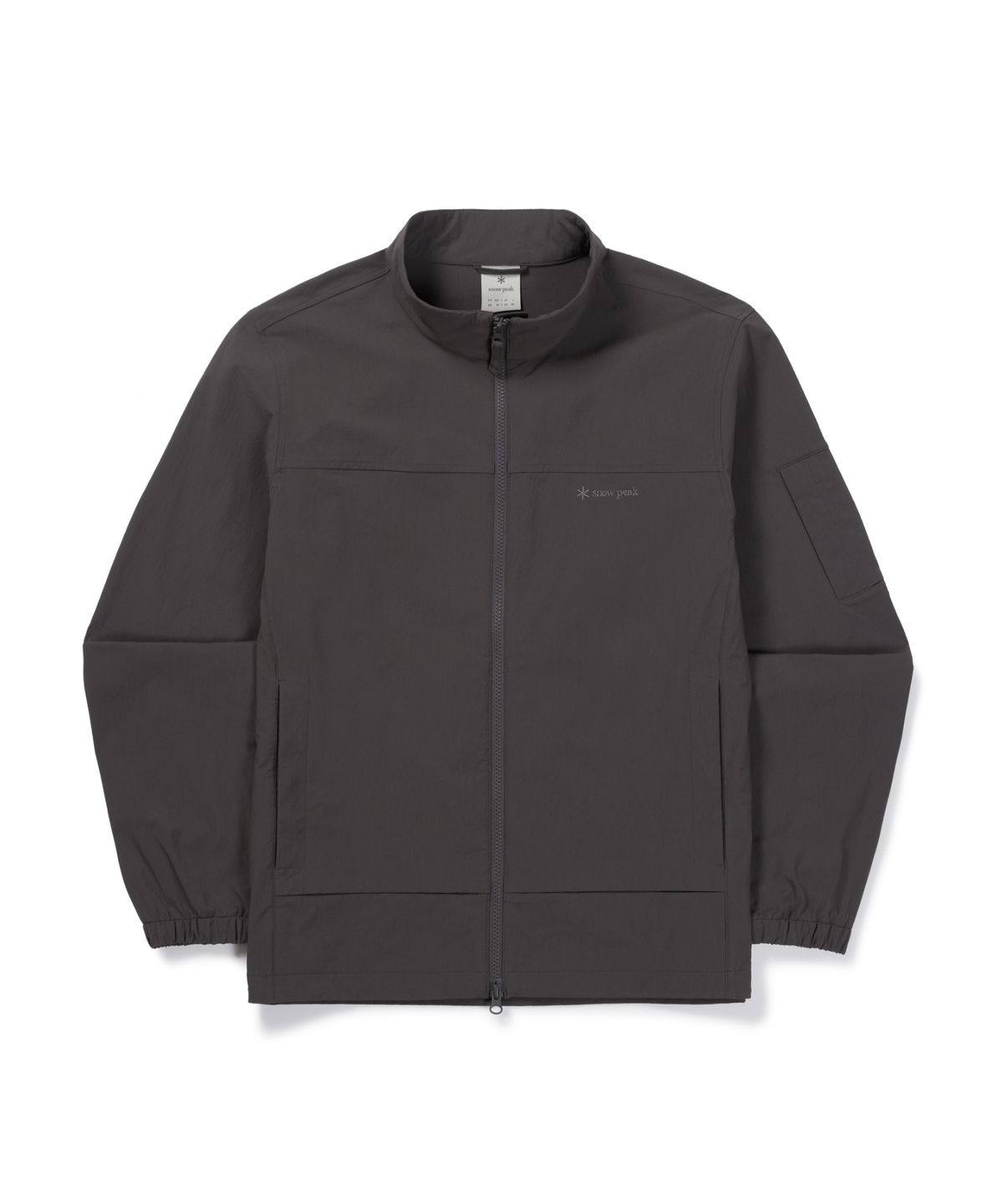 스노우피크 어패럴(SNOWPEAK APPAREL) 루트 스탠드넥 바람막이 (S26FMRWB68) Chocolate Khaki