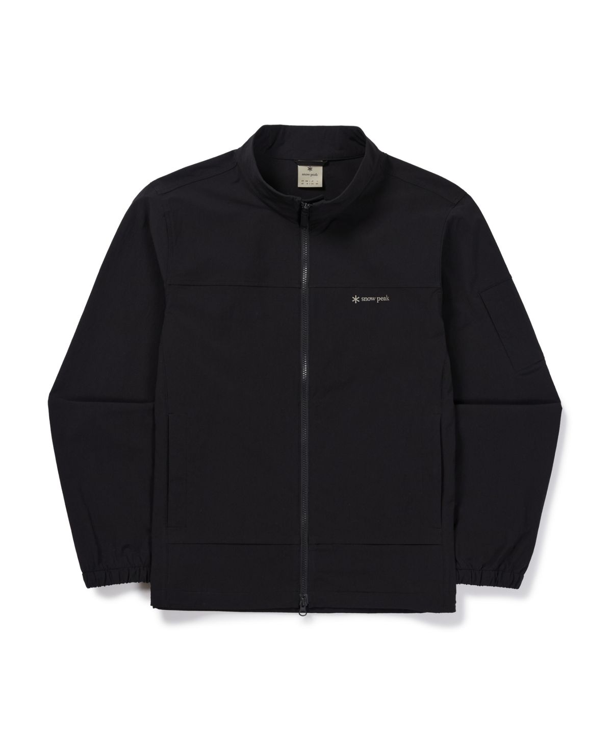 스노우피크 어패럴(SNOWPEAK APPAREL) 루트 스탠드넥 바람막이 (S26FMRWB68) Black