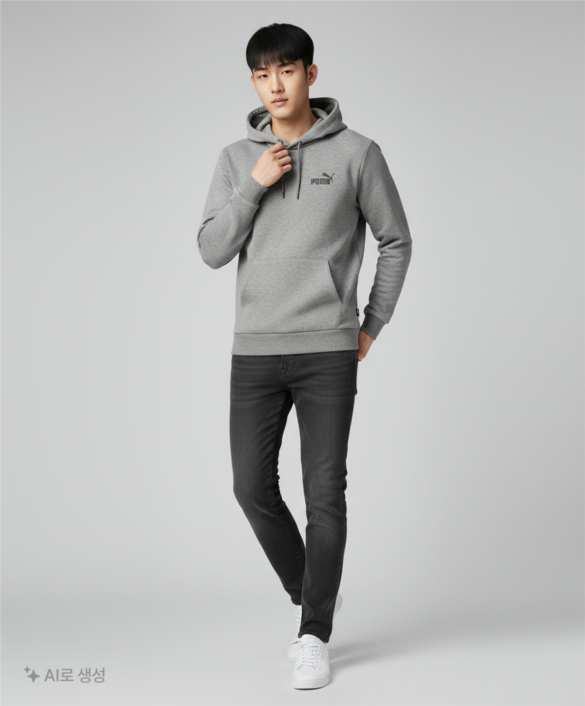 푸마(PUMA) 후드 티셔츠 L