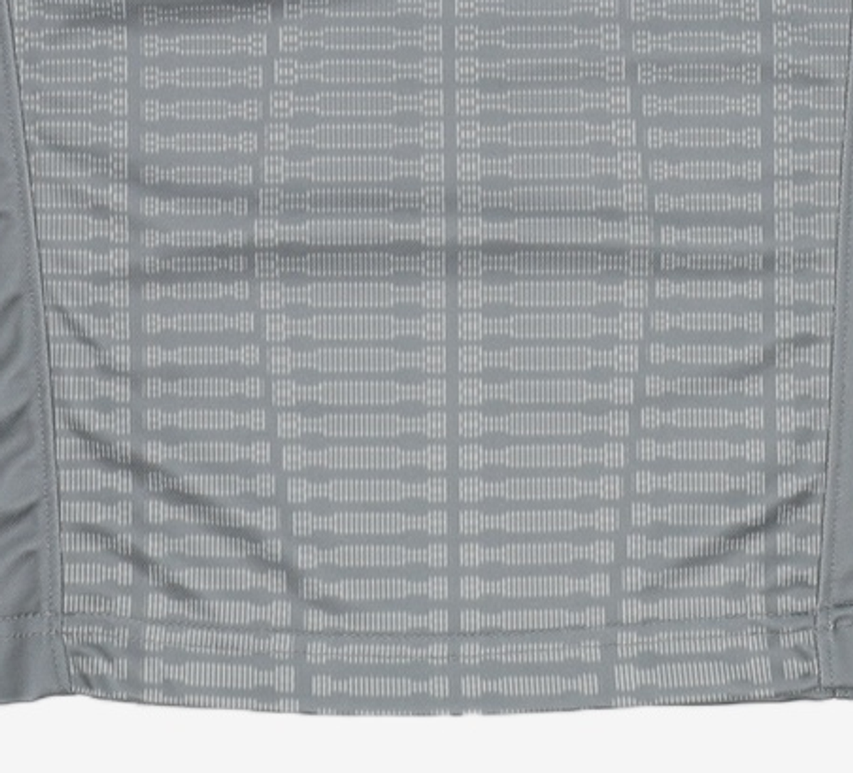 웰빙익스프레스(WELLBEING EXPRESS) Oversized Mesh Jersey Top Grey OS