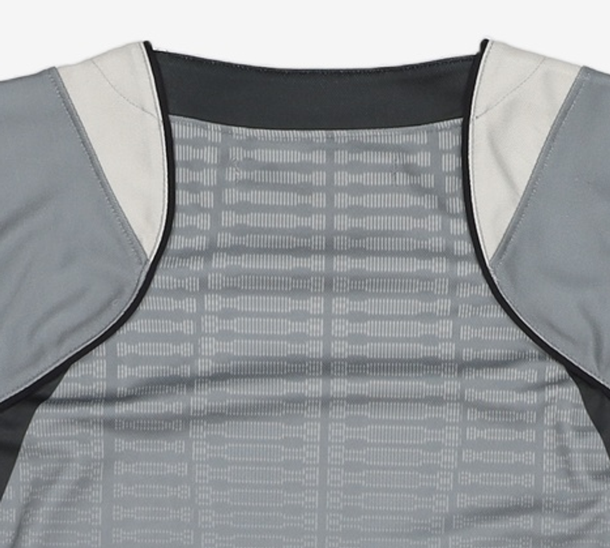 웰빙익스프레스(WELLBEING EXPRESS) Oversized Mesh Jersey Top Grey OS