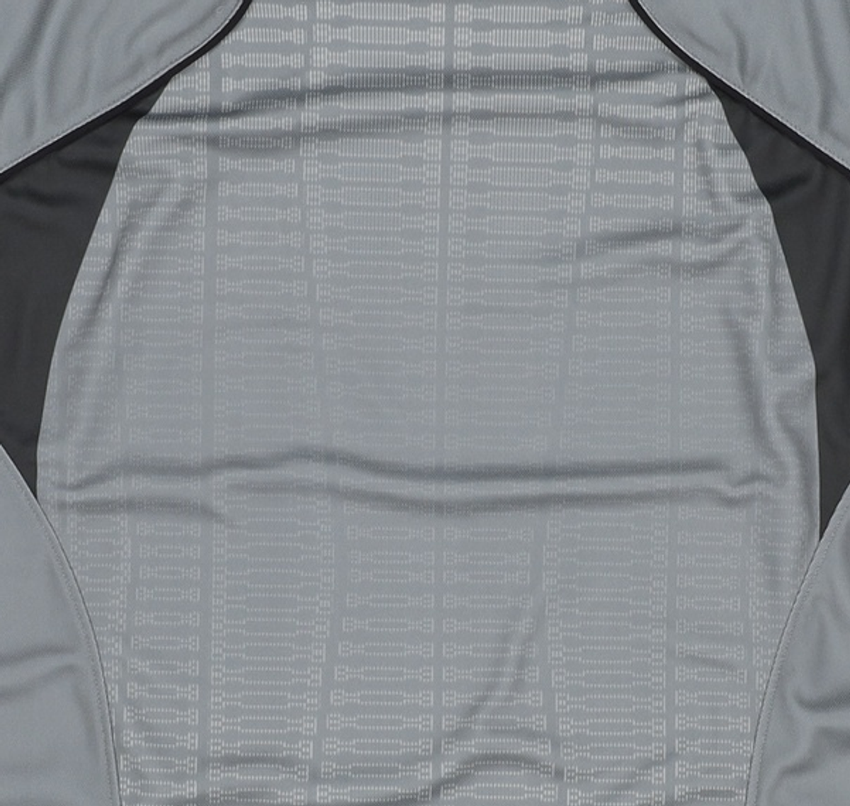 웰빙익스프레스(WELLBEING EXPRESS) Oversized Mesh Jersey Top Grey OS