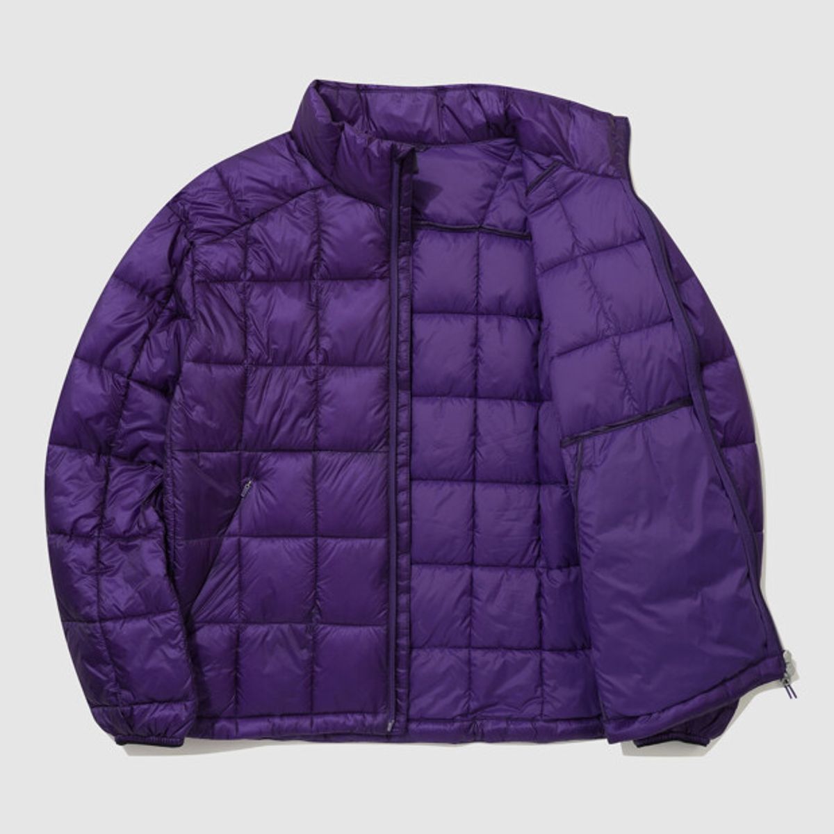 엄브로(UMBRO) 엑스레이 스탠넥 경량 패딩 자켓 퍼플 UR421CPJO3