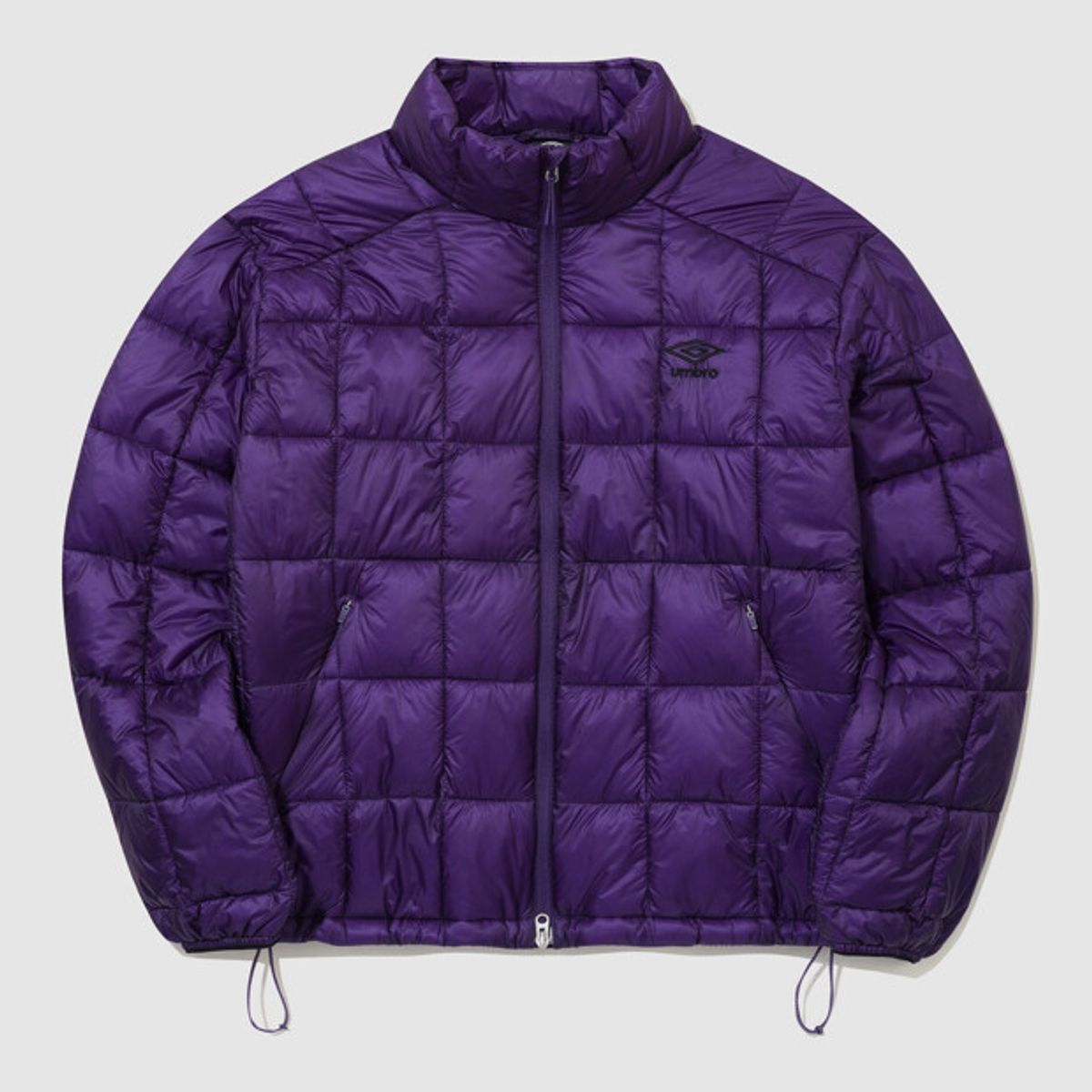 엄브로(UMBRO) 엑스레이 스탠넥 경량 패딩 자켓 퍼플 UR421CPJO3