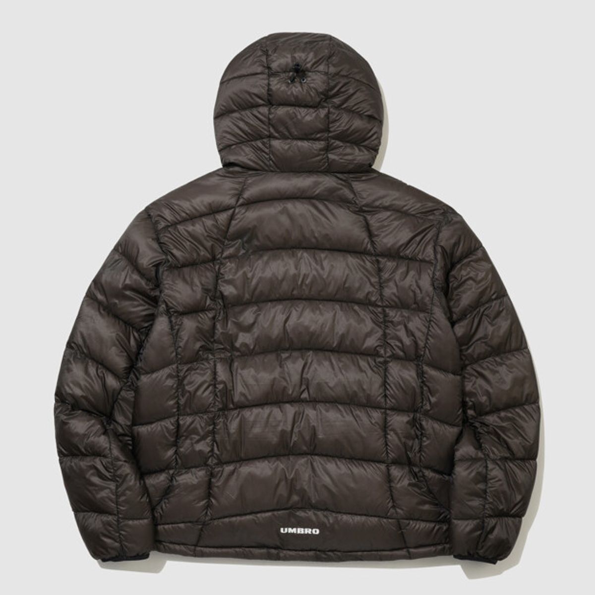 엄브로(UMBRO) 엑스레이 후드 경량 패딩 자켓 블랙 UR421CPJO1
