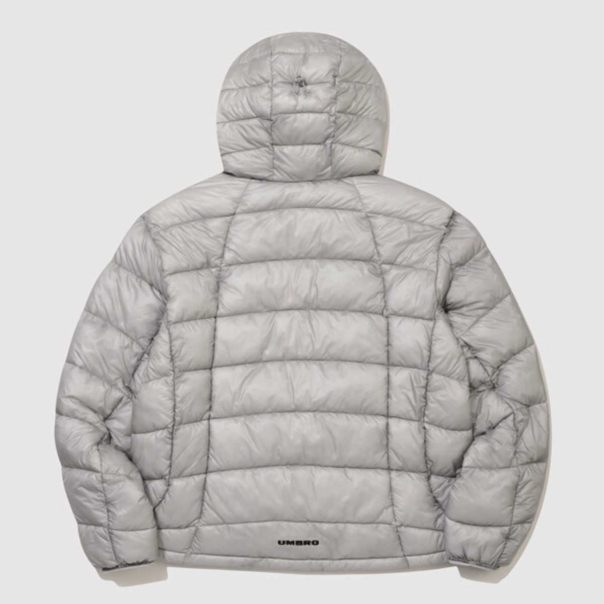 엄브로(UMBRO) 엑스레이 후드 경량 패딩 자켓 라이트 그레이 UR421CPJO1